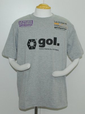 画像1: gol. キャプテン翼半袖Tシャツ グレー