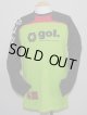 gol.　長袖プラクティスシャツ　ライム