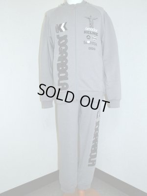 画像1: JOGARBOLA×KELME　スウェットスーツ上下セット　グレー