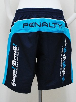 画像2: PENALTY　ウーブンラインパンツ　ネイビー