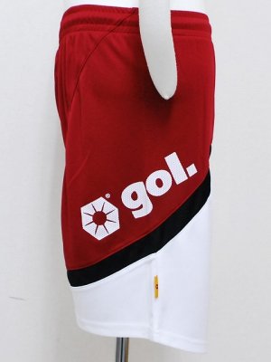 画像3: gol.　ストリームラインプラクティスパンツ　レッド