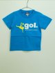 gol.　キッズオーバーヘッドTシャツ　T.ブルー