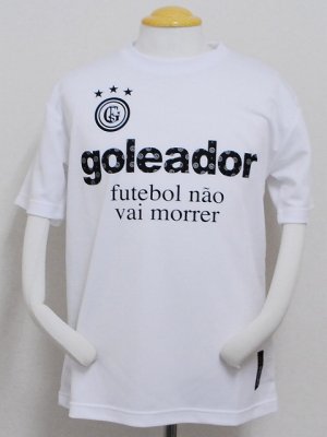 画像1: goleador　モノグラムラメプラシャツ　ホワイト