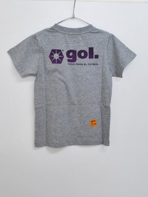 画像2: gol.　SNOOPYキッズTシャツ　グレー