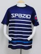 SPAZIO　CONFINE半袖プラクティスシャツ　ネイビー