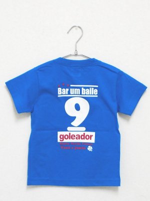 画像2: goleador　No.9キッズTシャツ　ターコイズ