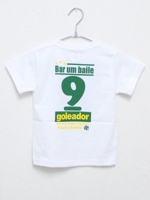 画像2: goleador　No.9キッズTシャツ　ホワイト