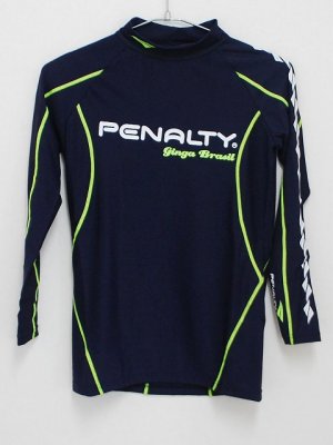 画像1: PENALTY　コンプレッションロングスリーブ　ネイビー