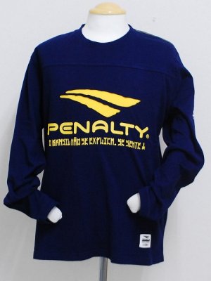 画像1: PENALTY　ブラジリータロングTシャツ　ネイビー