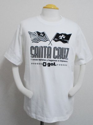 画像1: gol.　SANTA CRUZ　Tシャツ　ホワイト