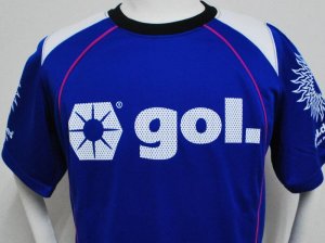 画像2: gol.　プラクティスシャツハーフスリーブ　ブルー