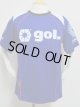 gol.　プラクティスシャツハーフスリーブ　ブルー