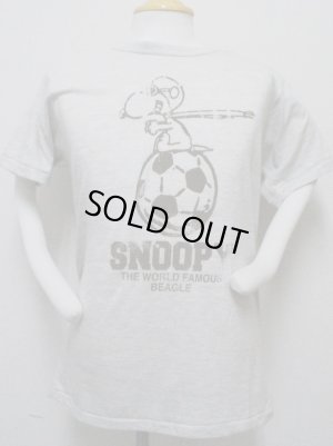 画像1: gol. スヌーピーコラボTシャツ　ナチュラル