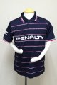 PENALTY ドットポロTシャツ ネイビー