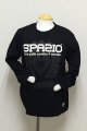 SPAZIO FOOTBALL×ROCKロングTシャツ ブラック