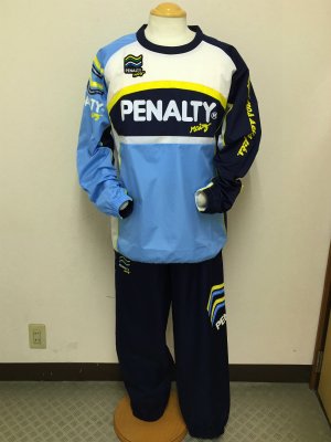 画像1: PENALTY ハイスピステスーツ シアン