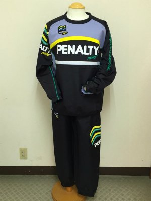 画像1: PENALTY ハイスピステスーツ ブラック