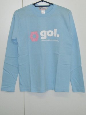 画像1: gol.　BOYS長袖Tシャツ　サックス