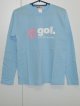 gol.　BOYS長袖Tシャツ　サックス