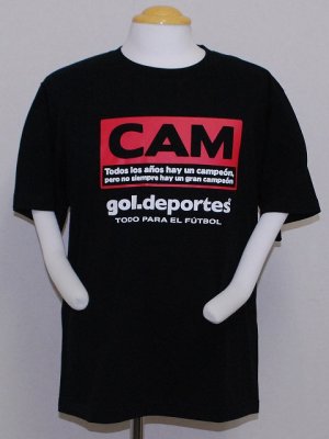 画像1: gol.　“CAM”Tシャツ　ブラック