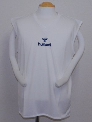 画像1: hummel　インナーシャツ　ホワイト