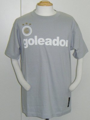 画像1: goleador ベーシックTシャツ グレー