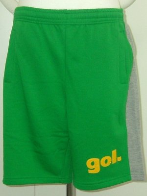 画像1: gol.　スウェットショートパンツ　グリーン