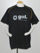 gol．　Wフェイス半袖Tシャツ　ブラック