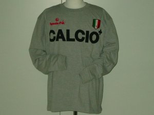 画像1: SPAZIO CalcioロングTシャツ グレー