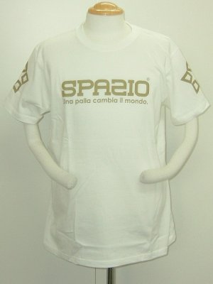 画像1: SPAZIO　ドットTシャツ　ホワイト