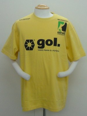 画像1: gol.　キャプテン翼コラボTシャツA　イエロー