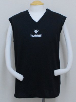 画像1: hummel　インナーシャツ　ブラック