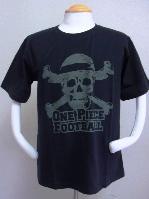 画像1: gol. ONE PIECE プリントＴシャツ　BLK