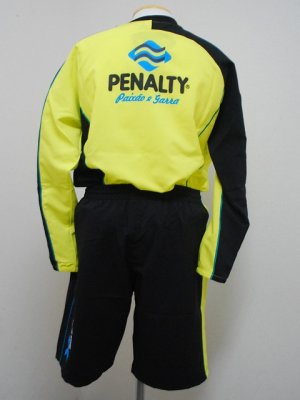 画像2: PENALTY　ウーブンプラスーツ上下セット　イエロー