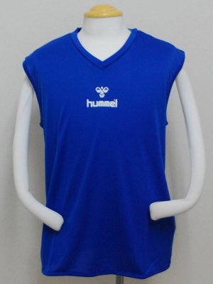 画像1: hummel　インナーシャツ　ロイヤルブルー