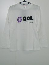 画像: gol.　BOYS長袖Tシャツ　ホワイト