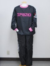 画像: SPAZIO　DOTピステ上下セット　ブラック