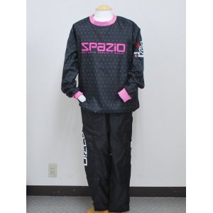 画像: SPAZIO　DOTピステ上下セット　ブラック