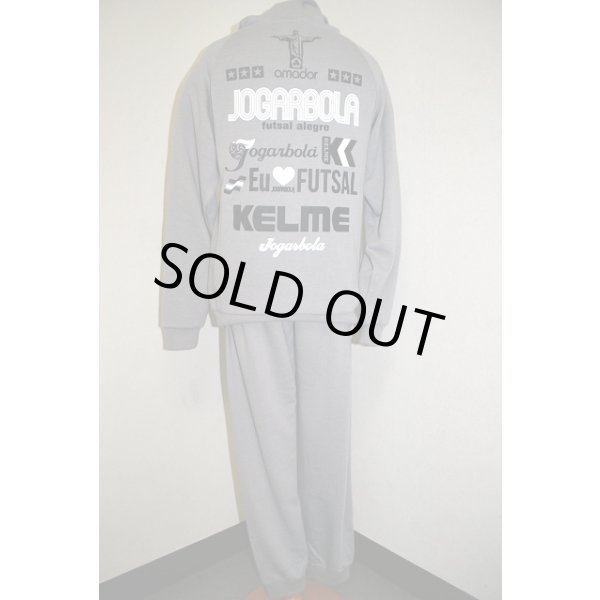 画像2: JOGARBOLA×KELME　スウェットスーツ上下セット　グレー (2)