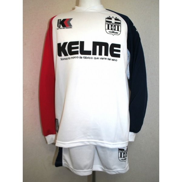 画像1: KELME　ロングプラスーツ上下セット　ホワイト (1)