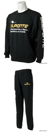 画像: DalPonte　クルーネックスウェット＆パンツ　ブラック　