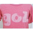 画像4: gol.　デカロゴメランジTシャツ　レッド (4)