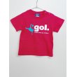 画像1: gol.　キッズオーバーヘッドTシャツ　H.ピンク (1)