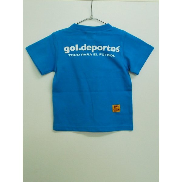 画像2: gol.　キッズオーバーヘッドTシャツ　T.ブルー (2)