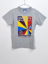 画像: gol.　SNOOPYキッズTシャツ　グレー