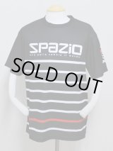 画像: SPAZIO　CONFINE半袖プラクティスシャツ　ブラック