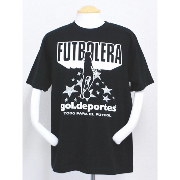 画像1: gol.　かえでコラボTシャツ　ブラック (1)