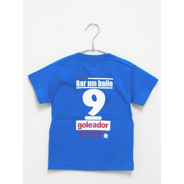 画像2: goleador　No.9キッズTシャツ　ターコイズ (2)