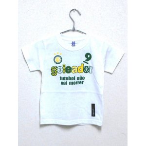 画像: goleador　No.9キッズTシャツ　ホワイト