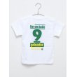 画像2: goleador　No.9キッズTシャツ　ホワイト (2)